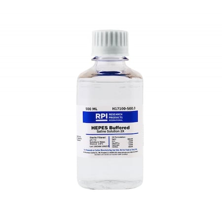 Rpi HEPES Buffered Saline Solution 2X, 500 Milliliters H17100-500.0