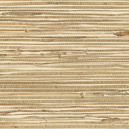 Advantage Kyodo Neutral Grasscloth Wallpaper 4018-0045