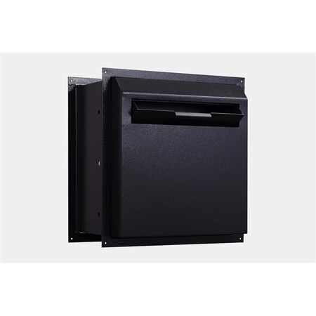 Keen 1.38 cu ft. Drop Box Security Safe Locker, Black KE1854110