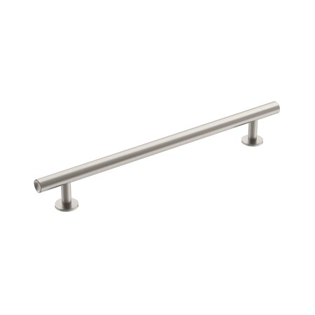 Amerock Radius 7-9/16 in 192 mm Center-to-Center Satin Nickel Cabinet Pull BP36868G10
