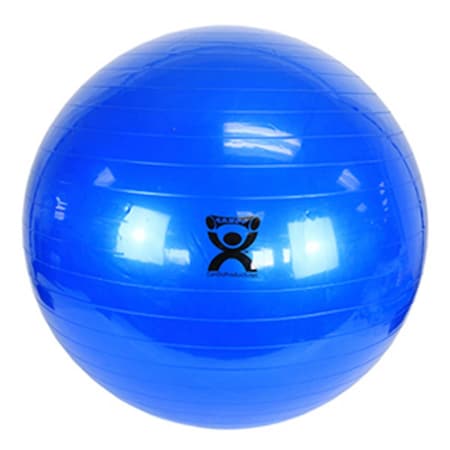 Cando International CanDo  34 in. Inflatable Exercise Ball - Blue CanDo-30-1805