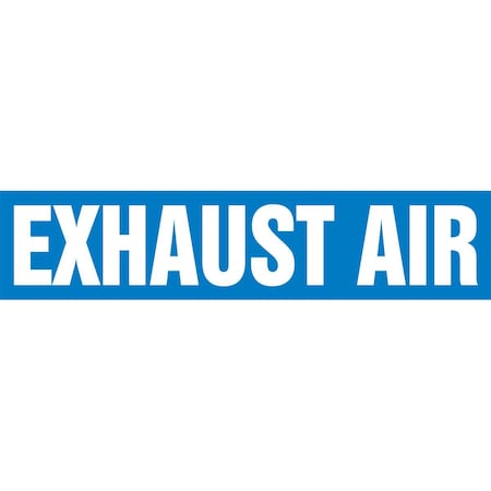 Accuform ASME ANSI PIPE MARKER EXHAUST AIR RPK309STC