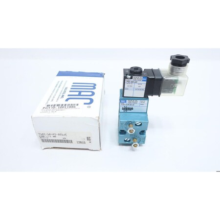 Mac Pneumatic Solenoid Valve 24V-Dc 150Psi 712C-12-PI-501JC