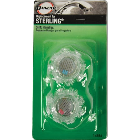 Danco Acrylic Nonmetallic Clear Faucet Handle 14884