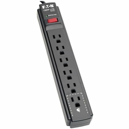 Eaton TRIPP LITE SERIES PROTECT IT 6-OUTLET SURGE PROTECTOR, 15 FT. CORD, 790 JO TLP615B