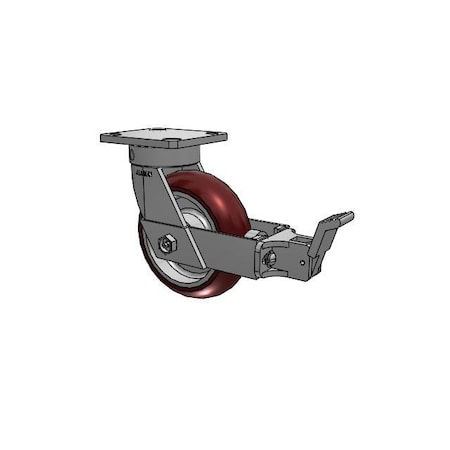 Albion Caster, Kingpinless, 6x2, 110AX06228SFBB 110AX06228SFBB