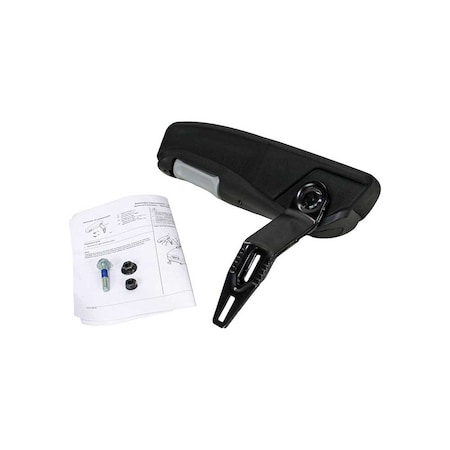 Uni Pro Armrest Fits 136 or Grammer 531 Seat Black Dura-Tex Molded Right-Hand 7884