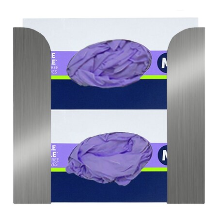 Origin Dispensing Solutions Glove Dispenser-Double-Stackable-Stainless Steel GL24X03ND