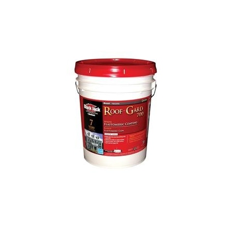 Gardner-Gibson 5527-1-30 4.75 gal Black Jack Elastomeric Roof Coating; White 1324765