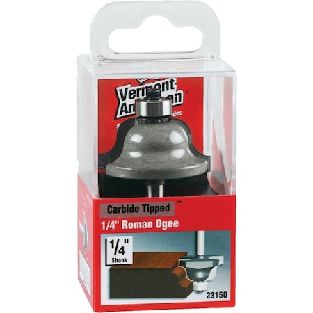 Vermont American Roman Carbide Tip 1/4'' Ogee Bit 23150