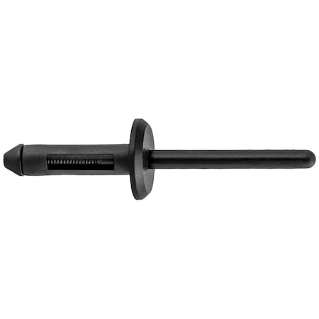 Auveco Nylon Rivet 13/64in Hole Diameter 1 7/8in Length, 25PK 13748