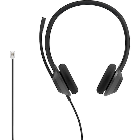 Cisco Headset 322 Wired Dual On-Ear HSW322CRJ9