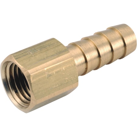 Anderson Metals 1/4'' IDx1/4'' FPT Brass Hose Barb 757002-0404