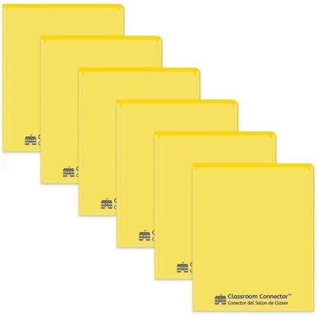 C-Line Products Classroom Connectorâ„¢ School-To-Home Folders, Yellow, PK25 32006