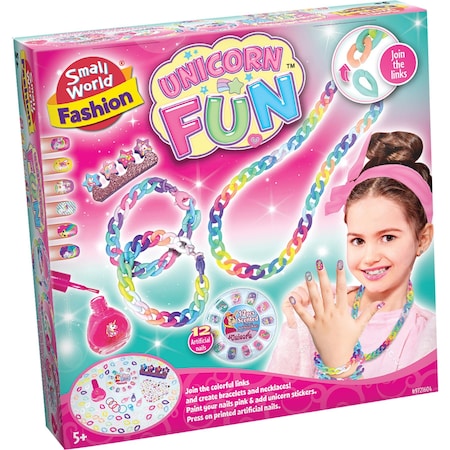Small World Toys Unicorn FUN Jewelry Making Kit 9721604