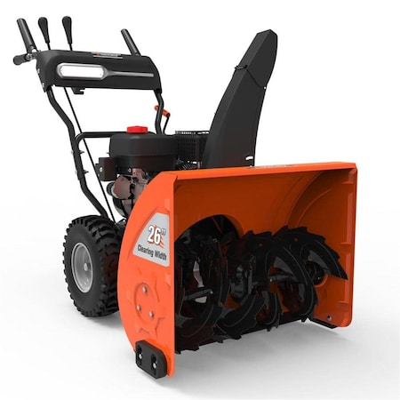 Merotec 26 in. Dual-Stage Gas Snow Blower with Electric Start 115174
