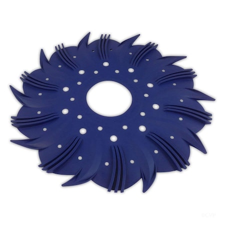 Molded Products Finned Disc for Baracuda Cleaner, Blue 25563-809-000