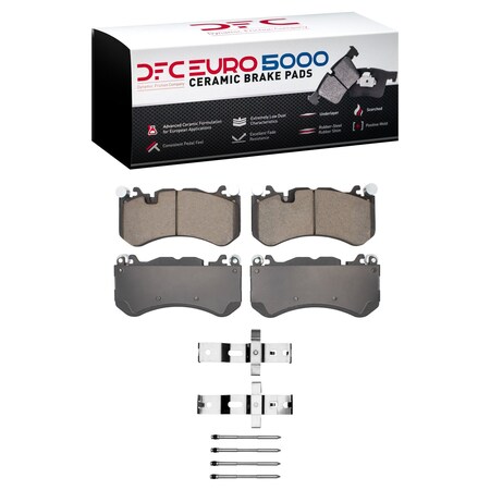 Dfc 5000 Euro Ceramic Disc Brake Pad Set,  1600-1291-01