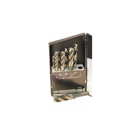 Norseman Drill & Tool Norseman 134AG SP8HH Hole Hog Reamer Set, 8 Piece 38880