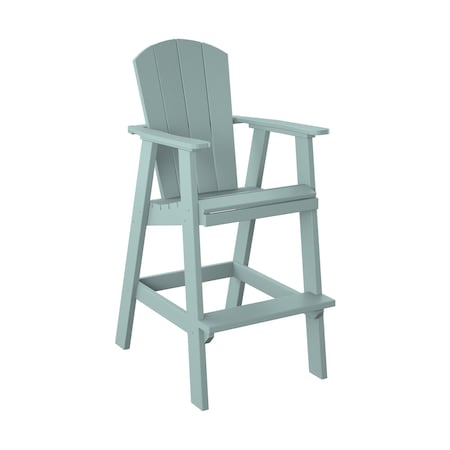 Polybird BALCONY CHAIR "BAR HEIGHT". SAGE POLYBIRD P4-B