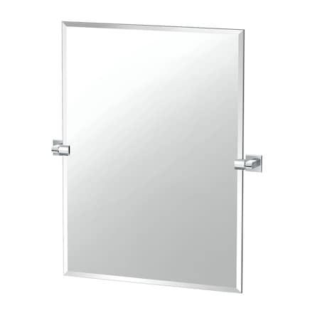 Gatco Mode 31.5" Frameless Rectangular Mirror, Chrome 5619S