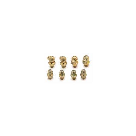 Wilmar SAE Grease Fitting Set, 1/4-In. x 28 Thread, 8-Pc. W54217
