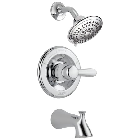 Delta Lahara Monitor 14 Series Tub & Shower Trim In Chrome T14438