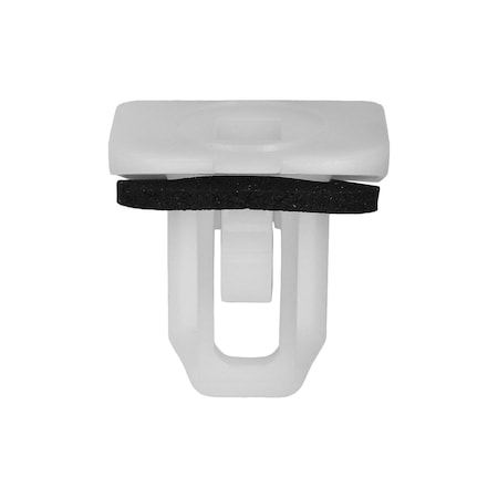 Auveco Moulding Clip with Sealer, White Nylon, 15PK 21682
