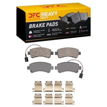 Dfc Heavy Duty Disc Brake Pad Set,  1214-1746-01