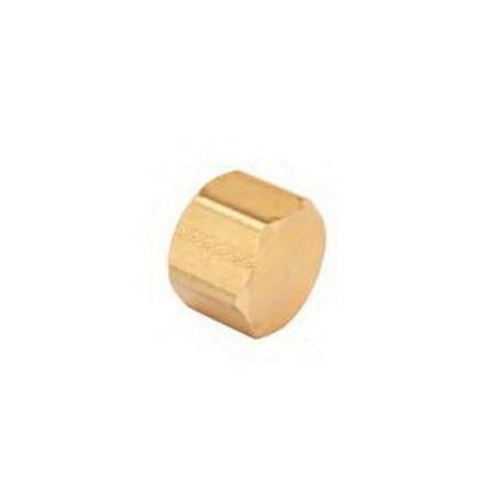 Midland Industries CAP PIPE 1/2IN FNPTF 0.78IN BRS 1/2-14 108A-D