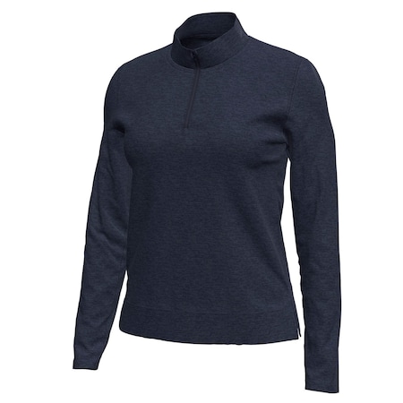 Under Armour Women's Aura 1/4 Zip - Midnight Navy/L UW1603-190