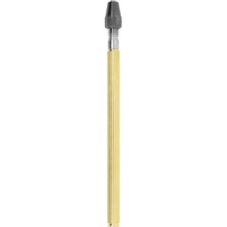 Excelta Pin Vise, 3.5" L, Brass 227A