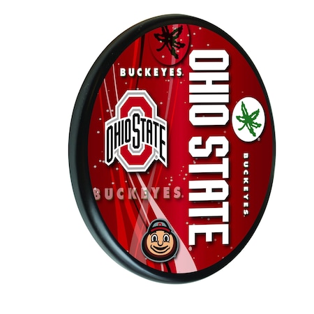Holland Bar Stool Co Ohio State University 13" Solid Wood Sign WSgnPBlkOhioSt