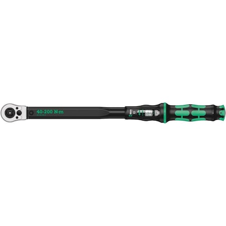 Wera Click-Torque C 3 Push R/L adjustable torque wrench, 40-200 Nm, 1/2 in x 40-200 Nm 5075626001