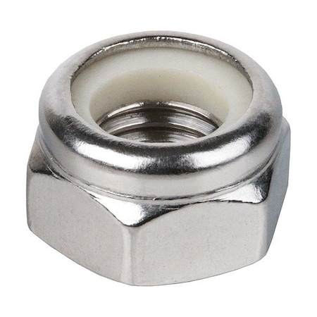 Zoro Select Nylon Insert Lock Nut, Standard Hex, PK100 39-N-25C