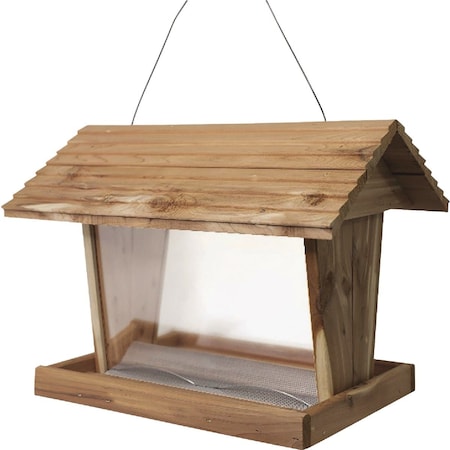 Valley Splendor Cedar Ranch Hopper Bird Feeder 9809