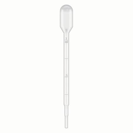 Jorgensen Laboratories Disposable Transfer Pipettes, 3mL, 50PK J0353B