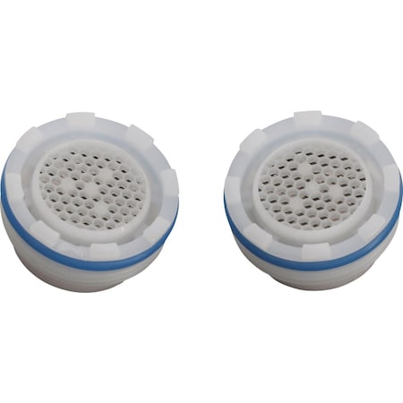 Danco WaterSense 1.2 GPM Junior Hidden Faucet Aerator Insert, 2PK 9D00012069