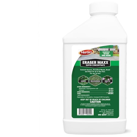 Eraser Max Martin's Eraser Max Vegetation Herbicide Concentrate 1 qt 82250003