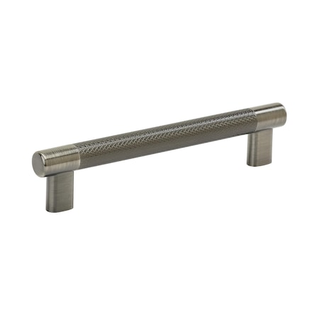 Amerock Bronx 6-5/16 in 160 mm Center-to-Center Gunmetal Cabinet Pull BP36559GM