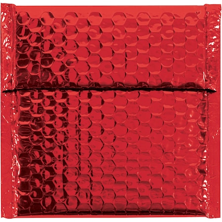 Bubblefast 100-13 x 17 1/2'' Red Glamour Bubble Mailers, 100PK BFGBM1317R