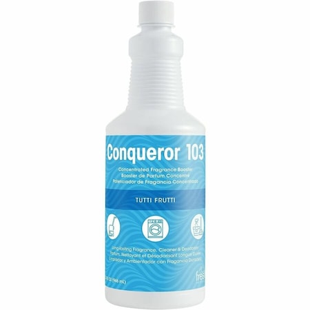 Fresh Products Conqueror 103 Odor Counteractant Concentrate, Tutti-Frutti, 32oz, PK12 12-32WB-TU