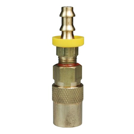 Dixon CM Unvalved, Coupler, 3/8" Push Barb, 3/8" 3CMB3-B-E