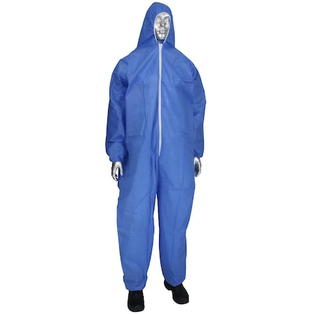 Pip SMS Coverall with Hood Elastic Wrist & Ankle 42 gsm, 25PK BC3856/M