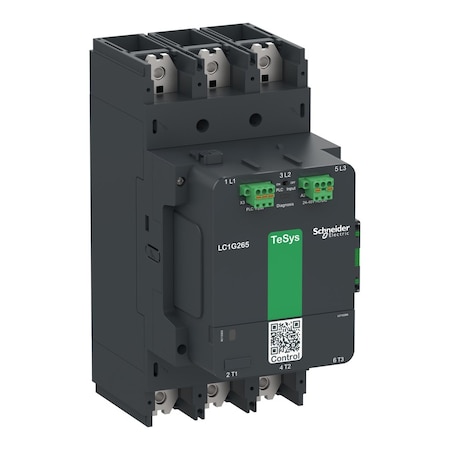 Schneider Electric IEC Magnetic Contactor, 1NC/1NO, 200V-500V AC/DC, 3 P, Spring Type LC1G500LSEA