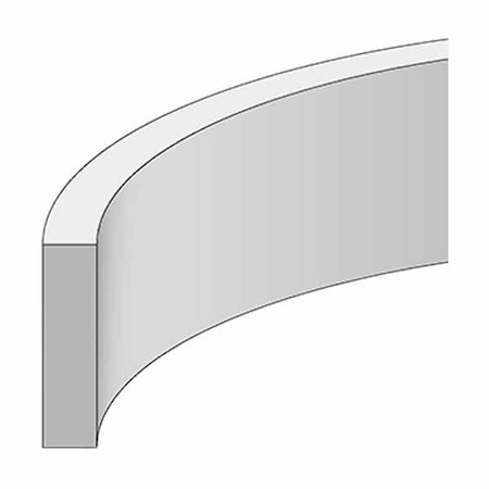 Hercules Sealing Products 612-200-025-BC, WR-NYL-2x1/4x1/8-C/S 612-200-025-BC