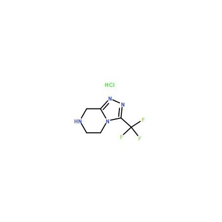 Ak Scientific 3-(Trifluoromethyl)-5, 6, 7, 8-tetrahydro-[1, 2, 4]triazolo[4, 3-a]pyrazine hydrochloride (500g), CAS 762 X4418-500g