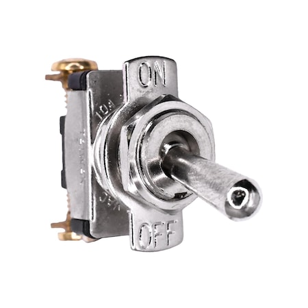 Auveco S.P.S.T. Toggle Switch 15/32in Mounting Stem 13630
