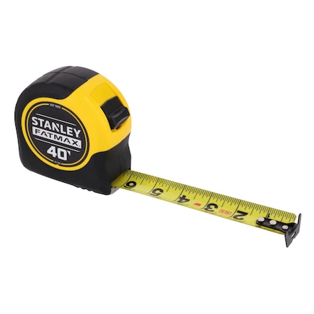 Stanley FatMax 40 ft. L X 1.25 in. W Compact Wide Blade Tape Measure 33-740L