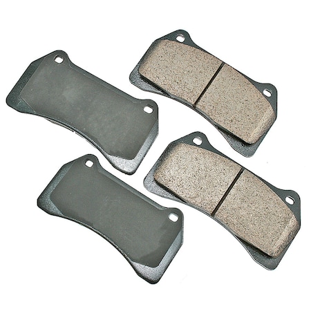 Akebono 03-10 Jaguar-S-Type/Super V8/Xjr/Xkr-Fr Euro Pads, Eur938 EUR938
